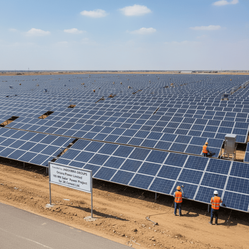 JK Cement Solar Project